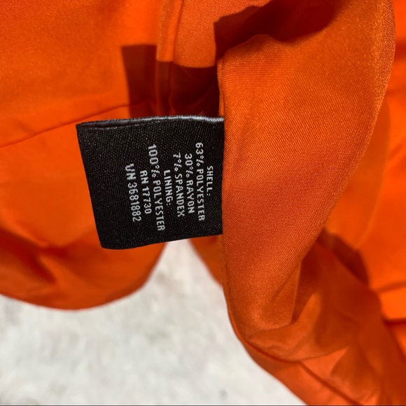 Victoria Beckham for Target  One Shoulder Dress Women orange M - Picture 12 of 13